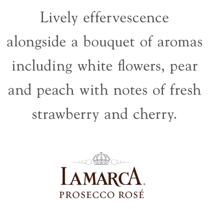 La Marca Rose Prosecco 750ml 11% ABV
