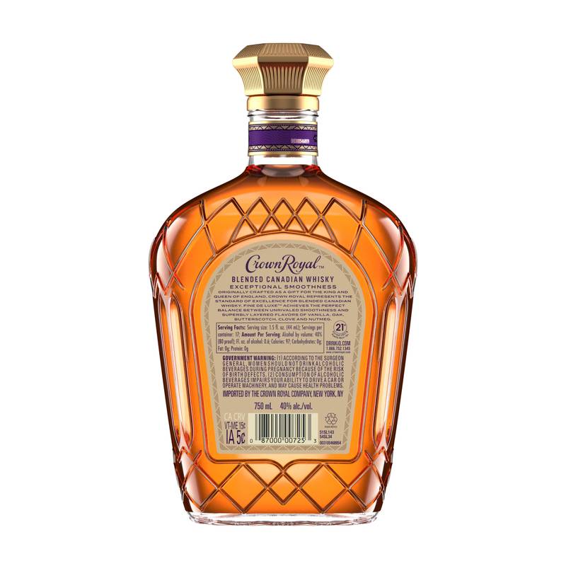Crown Royal Canadian Whisky 750ml (80 Proof) - Crown Royal – BevMo!