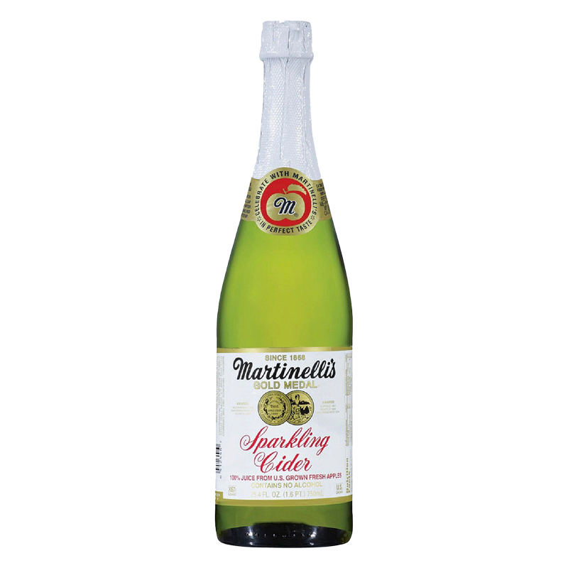 Martinelli's Sparkling Apple Cider 25.4oz Btl - Martinelli's – BevMo!