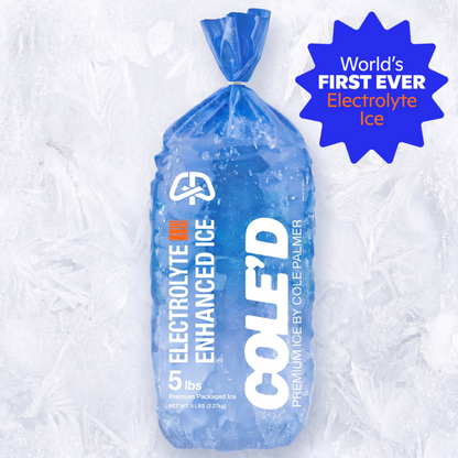 COLE'D Pebble Ice with Electrolytes 5lb Bag