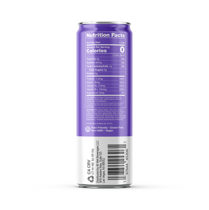 Wet Hydration Blackberry Melon Water 12oz Can