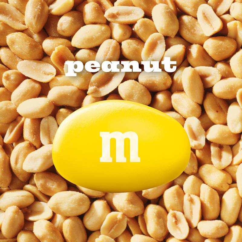 M&M's Peanut Milk Chocolate Candies Share Size, 3.27oz - M&M's