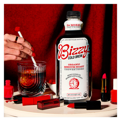 Bizzy Organic Medium Roast Cold Brew Coffee 48oz Btl