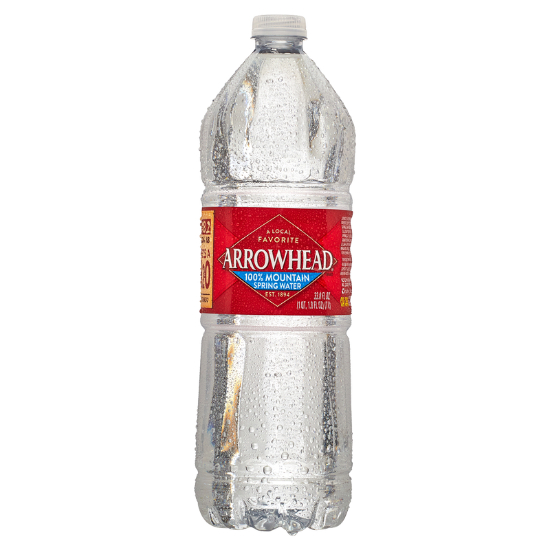 Arrowhead Spring Water 1L Btl – BevMo!