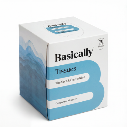 Basically Soft Facial Tissue - 70ct