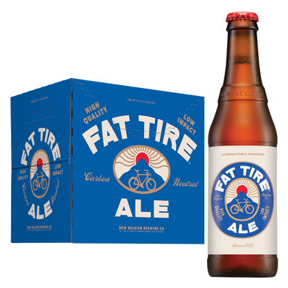 New Belgium Fat Tire 12pk 12oz Btl 5.2% ABV