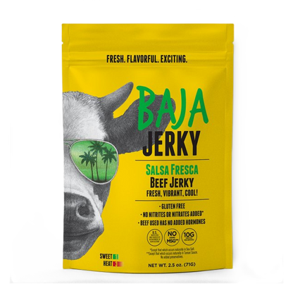 Baja Jerky Salsa Fresca Beef Jerky 2.5oz