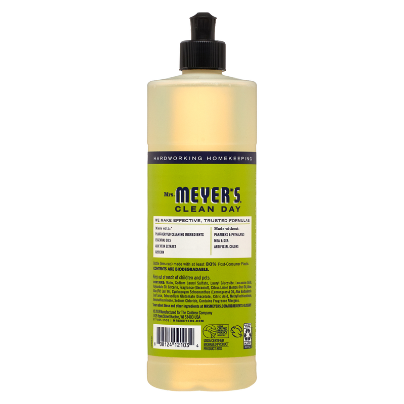 Mrs. Meyer's Lemon Verbena Dish Soap 16oz