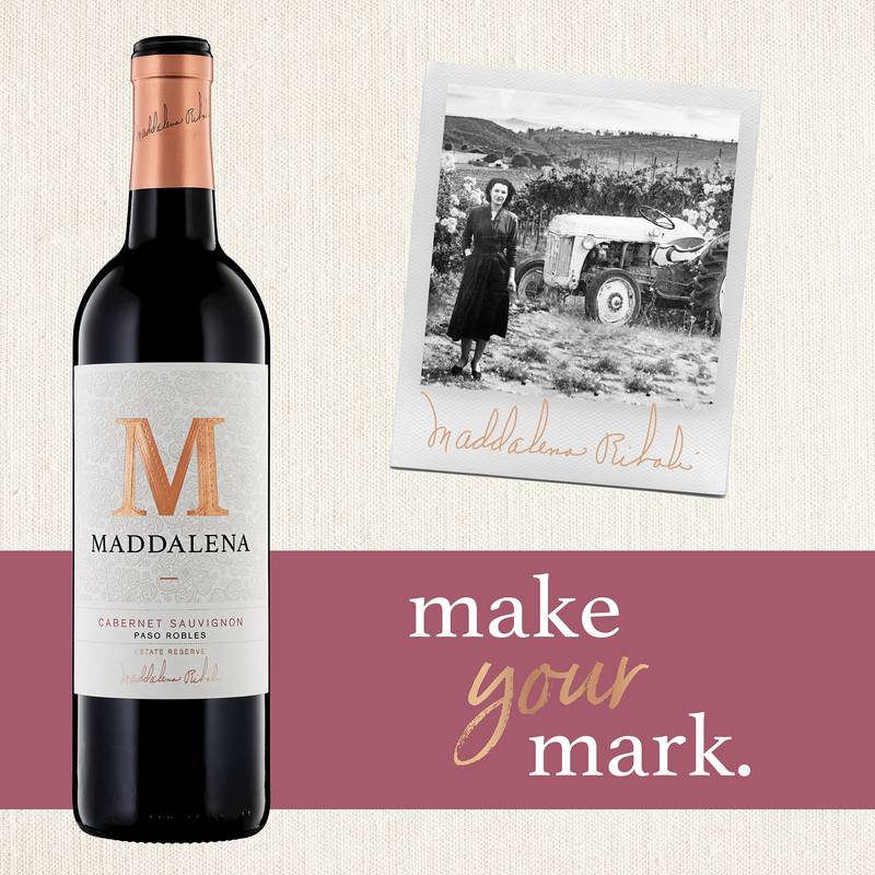 Maddalena Paso Robles Cabernet Sauvignon Red Wine 2022 750 ml