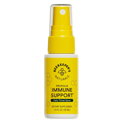 Beekeeper's Naturals Propolis Immune Support Throat Spray, 1.0 fl oz