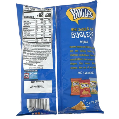 Bugles Salt N Vinegar, 3oz