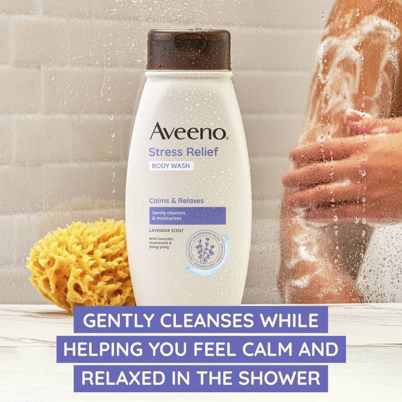 Aveeno Stress Relief Body Wash 12oz