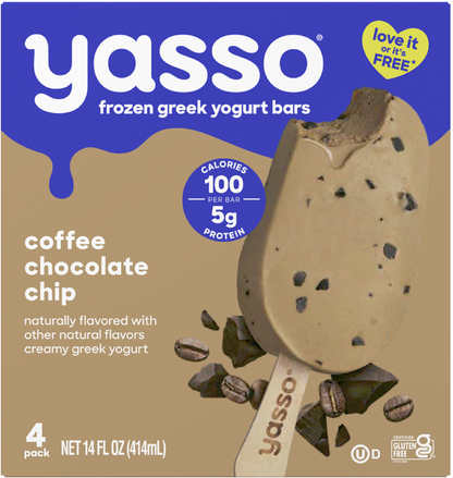 Yasso Coffee Chocolate Chip Bars 4ct - Yasso – BevMo!