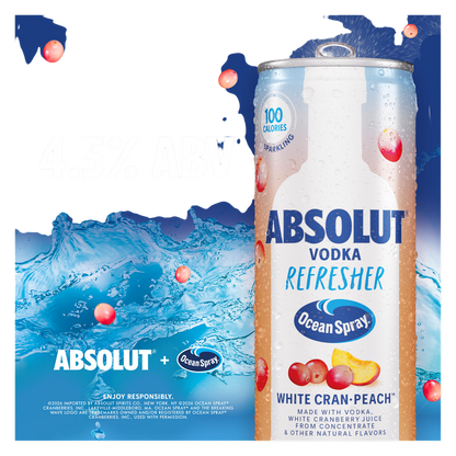 Absolut Vodka Refreshers Variety Pack 8pk 12oz Can