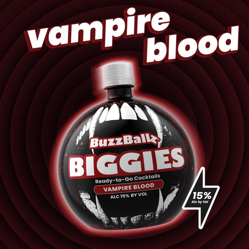 BuzzBallz Biggies Vampire Blood Chiller 1.5L