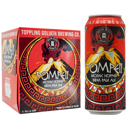 Toppling Goliath Pompeii IPA 4pk 16oz Can 6.2% ABV