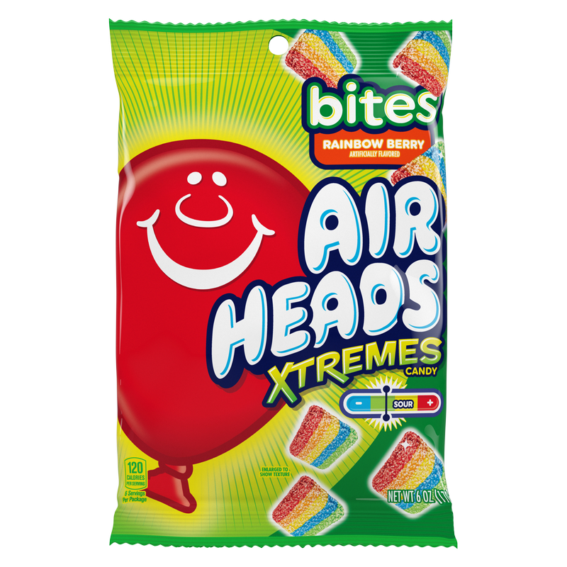 Airheads Xtremes Rainbow Berry Bites 6oz