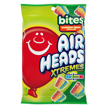 Airheads Xtremes Rainbow Berry Bites 6oz