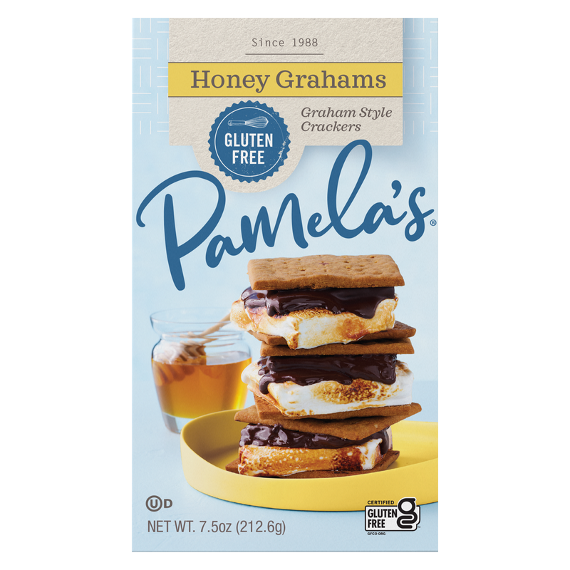 Pamela's Gluten Free Honey Grahams 7.5oz box