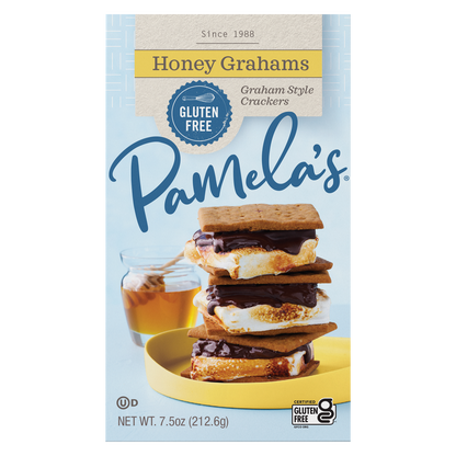 Pamela's Gluten Free Honey Grahams 7.5oz box
