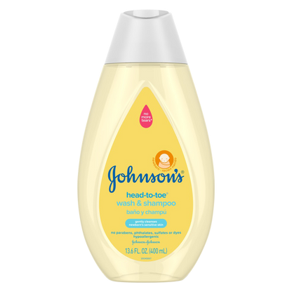 Johnson's Head-to-Toe Wash & Shampoo 13.6oz