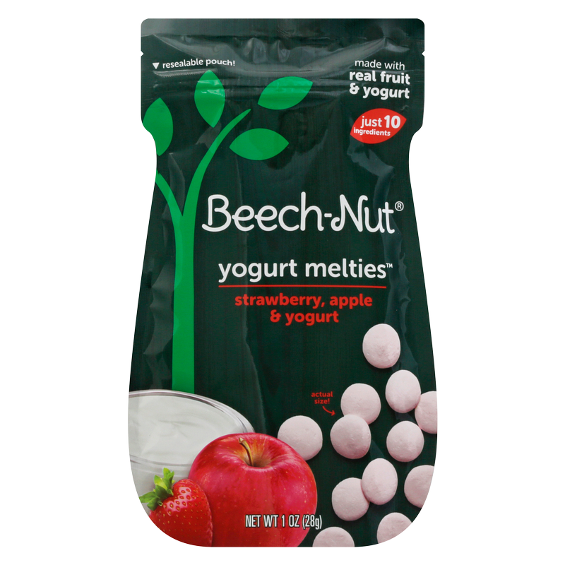 Beech-Nut Strawberry, Apple & Yogurt Melties 1oz