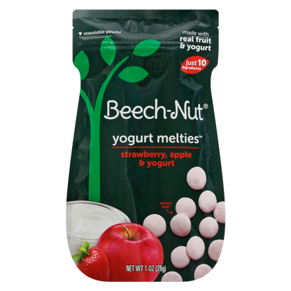 Beech-Nut Strawberry, Apple & Yogurt Melties 1oz