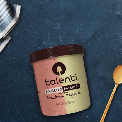 Talenti Sorbetto Pairings Dairy Free Strawberry Margartia 16oz