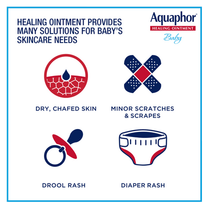 Aquaphor Baby Advanced Therapy Healing Ointment Skin Protectant 3oz