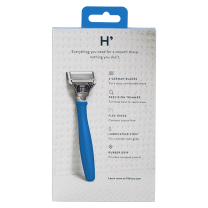 Harry's Truman Indigo Blue Razor with Refill Cartridge