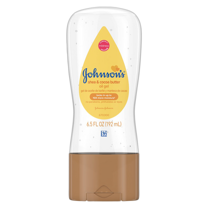 Johnson's Baby Shea and Cocoa Butter Oil Gel 6.5oz