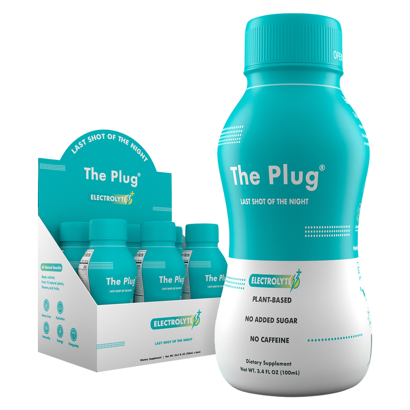 The Plug Hangover Hydration Electrolyte Drink 6 Pack