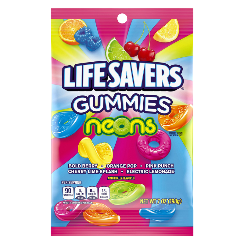 Life Savers Neon Gummies 7oz
