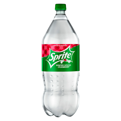 Sprite Winter Spiced Cranberry 2 Liter Btl