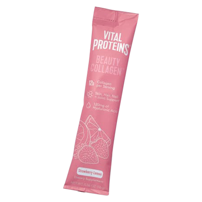 Vital Proteins Strawberry Lemon  Beauty Collagen Individual Stick 0.39oz