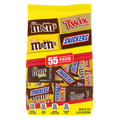 Mars Chocolate & Fruity Favorites Variety Mix Stand-up Pouch 160ct