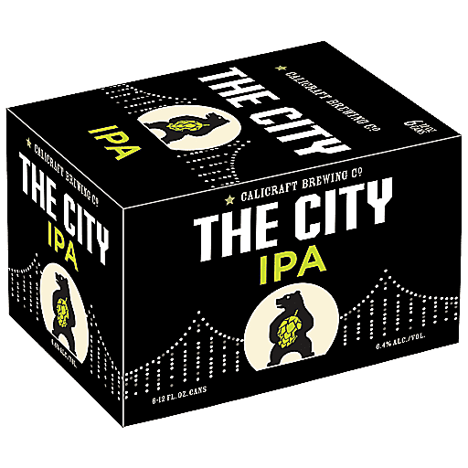 Calicraft Brewing The City IPA 6pk 12oz Can