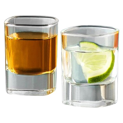 City Heavy Base Shot Glasses 2oz 6pk