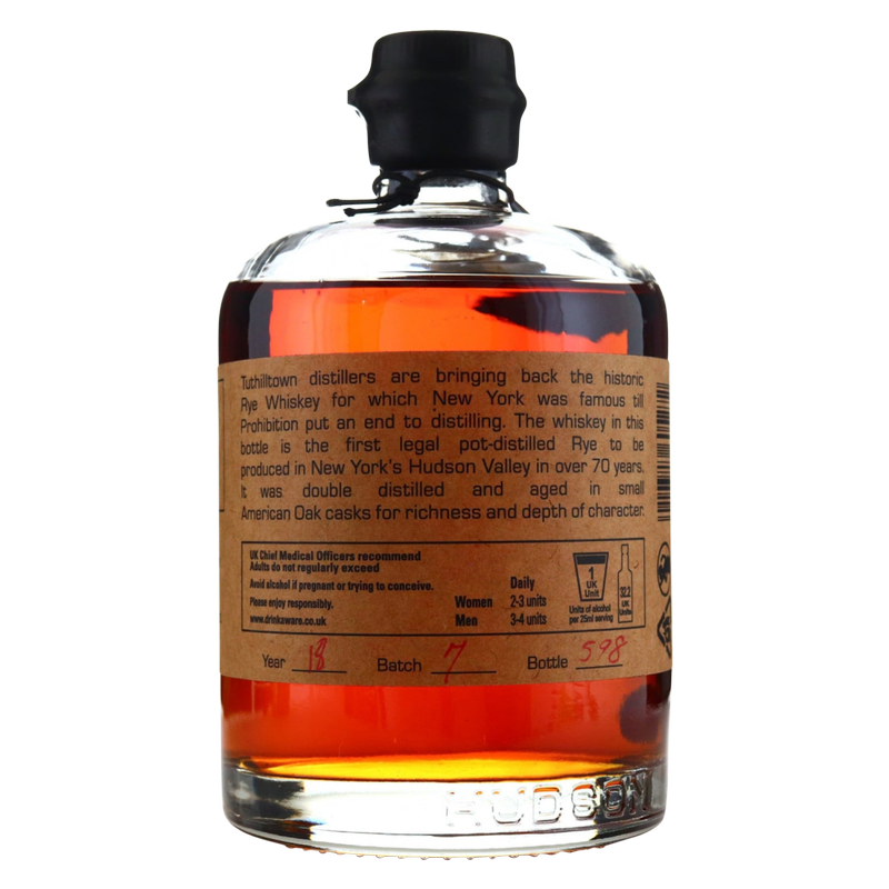 Hudson Whiskey Manhattan Rye 750ml