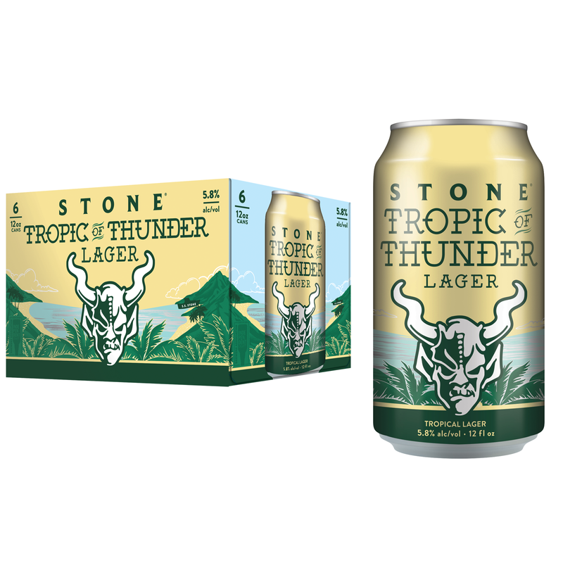 Stone Tropic of Thunder Lager 6pk 12oz Can 5.8% ABV