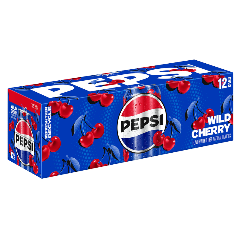 Pepsi Wild Cherry 12pk 12oz can