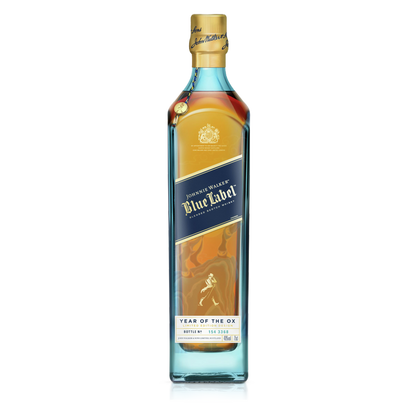 Johnnie Walker Blue Label Blended Scotch Whisky, Limited Edition Year of the Ox, 750 mL (80 Proof)