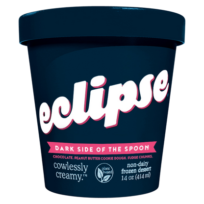 Eclipse Dark Side of the Spoon (Peanut Butter Fudge) Non-Dairy Frozen Dessert 14oz