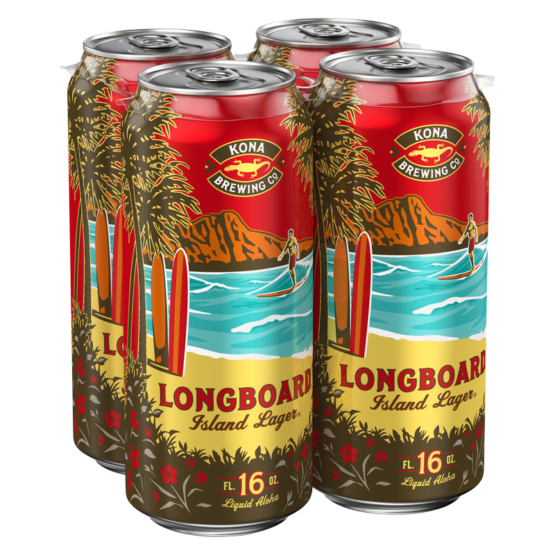 kona bar vape price Kona Longboard Island Lager 4pk 16oz Can