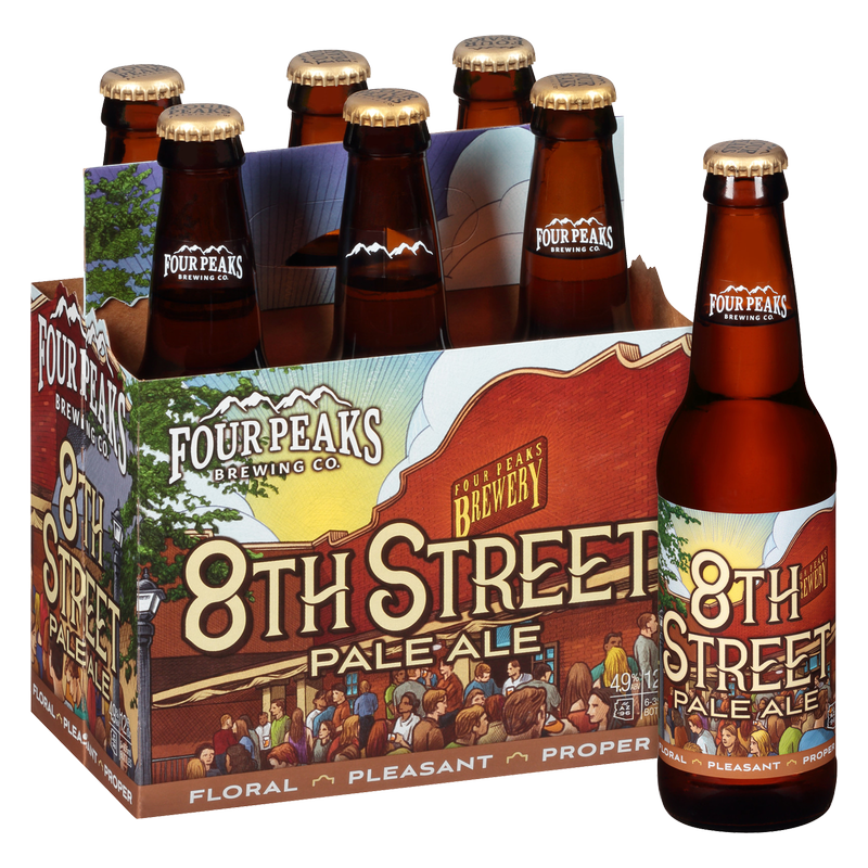 Four Peaks 8th Street Ale 6pk 12oz Btl 4.9% ABV