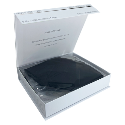 KN95 Protective Mask - Monochrome Series - Black (Pack of 5)