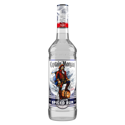 Captain Morgan Silver Spiced Rum, 750 mL