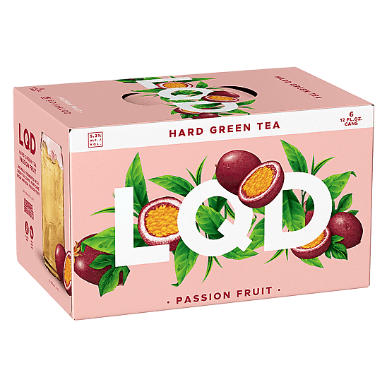 10 Barrel Hard Green Tea Passion Fruit 6pk 12oz Can