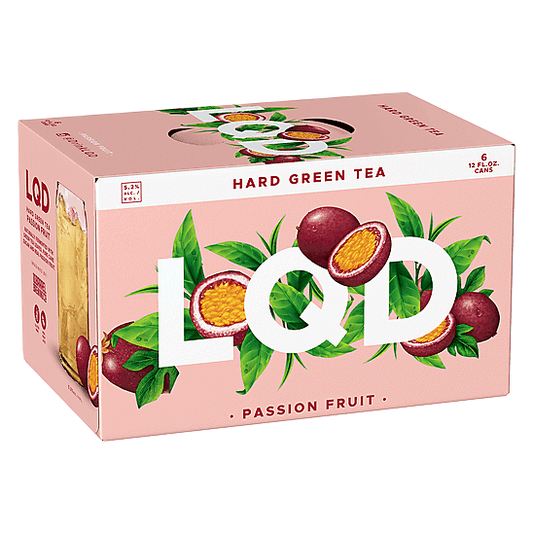10 Barrel Hard Green Tea Passion Fruit 6pk 12oz Can