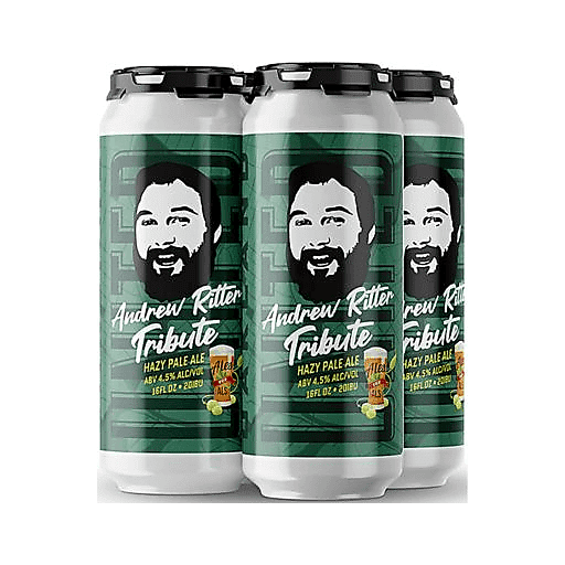 Oakland United Beerworks Andrew Ritter Tribute Hazy Pale Ale 4pk 16oz ...